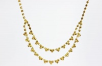 CHARTER CLUB Gold Tone Chain and Topaz Crystal Double Strand Infinity Necklace CHARTER CLUB Gold Tone Chain and Topaz Crystal Double Strand Infinity Necklace