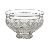 This stunning crystal bowl plays host to everything from candy to pot pourri, and serves as a dramatic display in your home.