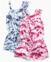 Adorable and chic tie-dye romper by Jessica Simpson. Makes a great gift.