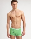 Comfortable enough for everyday wear, these slim fitting, stretch-cotton briefs are highlighted in a bold hue with contrast piping and an elastic waistband with signature logo detail.Elastic logo waistband95% cotton/5% elastaneMachine washImported