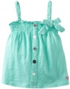 Roxy Kids Baby-girls Infant Sittin Pretty, Water, 12 Months