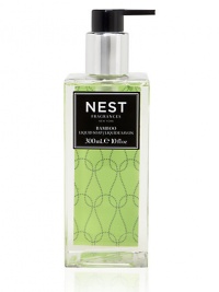 Nest Fragrances' liquid hand soap contains natural plant extracts and antioxidants to help clean and nourish the skin while leaving behind a light, uplifting fragrance. 10 oz. Nest Fragrances' liquid hand soap contains natural plant extracts and antioxidants to help clean and nourish the skin while leaving behind a light, uplifting fragrance. 10 oz.