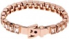 Michael Kors MKJ1756 Women's Rose Gold Tone Buckle Tennis Bracelet Jeweliry