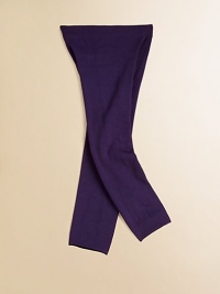 Essential in every girl's wardrobe, this footless style is a modern look with just enough stretch for a perfect fit.Elastic waist93% polyester/7% spandexHand washImported Essential in every girl's wardrobe, this footless style is a modern look with just enough stretch for a perfect fit.Elastic waist93% polyester/7% spandexHand washImported
