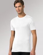 Soft pima cotton is lightweight and slightly sheer. Also in black. Machine wash Imported