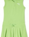 PUMA - Kids Girl's 7-16 Sleeveless Core Dress, Green, Small