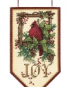 Dimensions Needlecrafts Counted Cross Stitch, Cardinal Joy Mini Banner