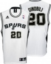 San Antonio Spurs Manu Ginobili #20 NBA Mens Replica Jersey, White