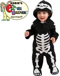 Rubie's Costume Co Unisex-Child Baby Skeleton Romper Costume Rubie's Costume Co Unisex-Child Baby Skeleton Romper Costume
