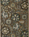 Area Rug 5x7 Rectangle Transitional Mocha Color - Surya Basilica Rug from RugPal