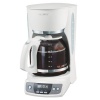 Mr. Coffee CGX20-NP 12-Cup Programmable Coffeemaker, White