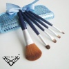 Alice Mini 5 Makeup Brush Set And Case - Premium Collection, Gift idea