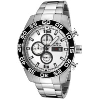 Invicta Men's 1014 II Collection Chronograph Silver Dial Stainless Steel Watch Invicta Men's 1014 II Collection Chronograph Silver Dial Stainless Steel Watch