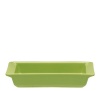 Emile Henry 8 by 5-Inch Individual Rectangular Dish, Green Apple