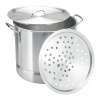 Vasconia 32-Quart Aluminum Steamer with Lid