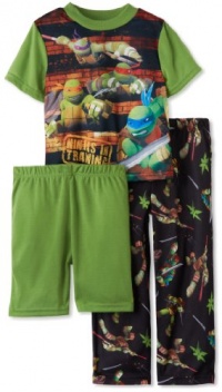 AME Sleepwear Boys 2-7 Ninja Stripes Pajama Set, Multi, 10 AME Sleepwear Boys 2-7 Ninja Stripes Pajama Set, Multi, 10