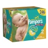 Pampers Baby Dry Diapers Economy Plus Pack Size 2, 246 Count