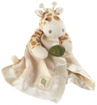 Baby Aspen Little Expeditions Plush Rattle Lovie with Crinkle Leaf, Jakka The Giraffe