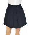 Nautica 4-Button Scooter Skirt (Sizes 7 - 16) - navy, 14