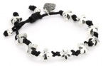 King Baby Crosses Men's Knotted Cord MB with Bracelet