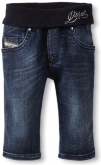 Diesel Baby-Girls Infant Pstaffy 5 Pocket Elastic Waistband, Indigo, 18 Months Diesel Baby-Girls Infant Pstaffy 5 Pocket Elastic Waistband, Indigo, 18 Months