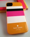 Designer kate spade new york 'ORANGE STRIPE' iPhone 4 & 4S Hard Case_+ FAST SHIPPING from US