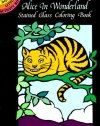 Alice in Wonderland Stained Glass Coloring Book (Dover Stained Glass Coloring Book)