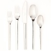 This clean, modern flatware boasts a sleek silhouette that complements all dinnerware styles.