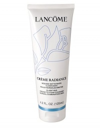 Creme Radiance Clarifying Cream To Foam Cleanser. A luxurious balance of science and nature: reveal purified, pampered skin. This gentle cream-to-foam cleanser with antioxidant white lotus and soothing Rose de France penetrates deep into the pores without over-drying to gently remove makeup, even waterproof, dissolve impurities and purify the skin. Massage over wet face and throat.Rinse with lukewarm water. Follow with tonique radiance for clarified and luminous skin. Creme Radiance Clarifying Cream To Foam Cleanser. A luxurious balance of science and nature: reveal purified, pampered skin. This gentle cream-to-foam cleanser with antioxidant white lotus and soothing Rose de France penetrates deep into the pores without over-drying to gently remove makeup, even waterproof, dissolve impurities and purify the skin. Massage over wet face and throat.Rinse with lukewarm water. Follow with tonique radiance for clarified and luminous skin.