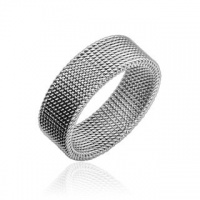 316L Stainless Steel Inspiration Flexible Steel Screen Ring Size 5-12; Comes Free Gift Box 316L Stainless Steel Inspiration Flexible Steel Screen Ring Size 5-12; Comes Free Gift Box
