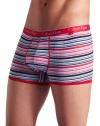 Calvin Klein Men's Ck One Cotton Trunk, Brilliant Red, Medium