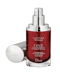 Dior introduces its most advanced, scientifically proven skincare to help maximize the results of all age-defying skincare routines. New One Essential Skin Boosting Super Serum helps to detoxify skin cells to powerfully correct all visible signs of aging and renew skin's youthful appearance. Applies before any other skincare products, One Essential boosts their effectiveness and extends the benefits over time. The skin regains its vitality, becomes more luminous, smoother and visibly younger-looking. Dior introduces its most advanced, scientifically proven skincare to help maximize the results of all age-defying skincare routines. New One Essential Skin Boosting Super Serum helps to detoxify skin cells to powerfully correct all visible signs of aging and renew skin's youthful appearance. Applies before any other skincare products, One Essential boosts their effectiveness and extends the benefits over time. The skin regains its vitality, becomes more luminous, smoother and visibly younger-looking.
