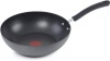Jamie Oliver by T-fal C9421964 Nonstick Hard Anodized Thermo-Spot Heat Indicator 11-Inch Stir Fry Pan Cookware, Black