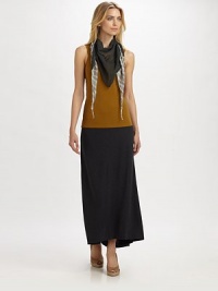 Made from an unbelievably soft combination of hemp and organic cotton, this skirt hugs the hips as it leads to an A-line hem.Elasticized waistbandPull-on styleAbout 34 long55% hemp/45% organic cottonMachine washImported Made from an unbelievably soft combination of hemp and organic cotton, this skirt hugs the hips as it leads to an A-line hem.Elasticized waistbandPull-on styleAbout 34 long55% hemp/45% organic cottonMachine washImported