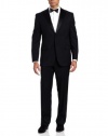 Joseph Abboud Men's 2 Button Side Vent Tuxedo With Flat Front Pant