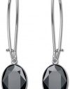 Swarovski Puzzle Jet Hematite Pierced Earrings 1148206