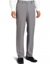 Geoffrey Beene Men's Flat Front Extender Waist Dress Pants