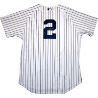 Steiner Sports MLB New York Yankees Derek Jeter Authentic Pinstripe Jersey (Signed on Back) Steiner Sports MLB New York Yankees Derek Jeter Authentic Pinstripe Jersey (Signed on Back)