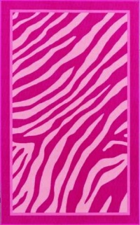 4-Ever Young Animal Print Fuchsia Printed Kids Rug Size: 6'7 x 9'2 4-Ever Young Animal Print Fuchsia Printed Kids Rug Size: 6'7 x 9'2