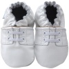 Robeez Soft Soles Special Occasion Crib Shoe (Infant/Toddler),White,0-6 Months (1-2 M US Infant)