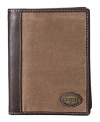 Take off on your explorations with this rugged wallet from Fossil.