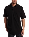 Dickies Men's Short Sleeve Mini Pique Polo With Moisture Wicking