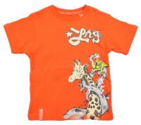 LRG Boys Tangerine Tangled Giraffe T-Shirt (5) LRG Boys Tangerine Tangled Giraffe T-Shirt (5)