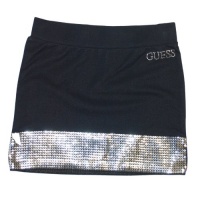 Guess Girls 7-16 Sequined Knit Skirt (7, Navy) Guess Girls 7-16 Sequined Knit Skirt (7, Navy)