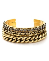 Elizabeth Cole Three Chain Cuff Elizabeth Cole Three Chain Cuff