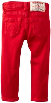 True Religion Girls 2-6X Casey Legging Pant, Cherry, 2