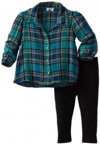 Splendid Littles Baby-girls Newborn Charlee Plaid Tunic Set, Jade, 12-18 Months Splendid Littles Baby-girls Newborn Charlee Plaid Tunic Set, Jade, 12-18 Months