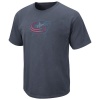 NHL Columbus Blue Jackets Big Time Play Short Sleeve Pigment Dye Tee Men's