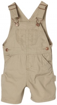 Levi's Baby-boys Infant Shortall With Adjustable Straps, Chinchilla, 12 Months Levi's Baby-boys Infant Shortall With Adjustable Straps, Chinchilla, 12 Months