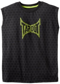 Tapout Boys 8-20 Swarm Short Sleeve Wick Muscle T-Shirt, Black, Medium 10/12 Tapout Boys 8-20 Swarm Short Sleeve Wick Muscle T-Shirt, Black, Medium 10/12
